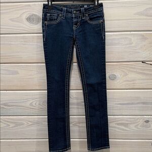 Miss Me Dark Blue straight Jeans